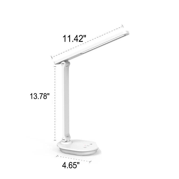 Premium Wireless Rechargeable LED Desk Lamp with Double Folding Design