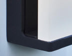 Industrial Solar Frosted Glass Outdoor Light