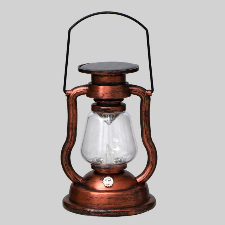 Premium Solar LED Retro Kerosene Lamp