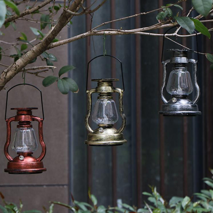 Premium Solar LED Retro Kerosene Lamp