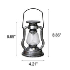 Premium Solar LED Retro Kerosene Lamp