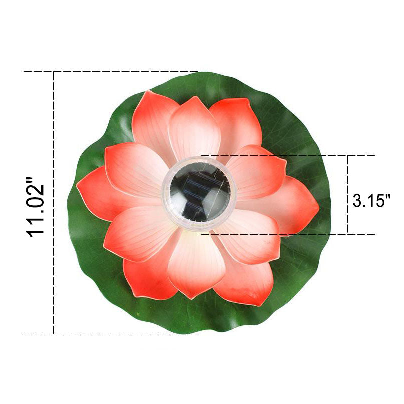 Premium Waterproof Solar LED Floating Lotus Flower Light
