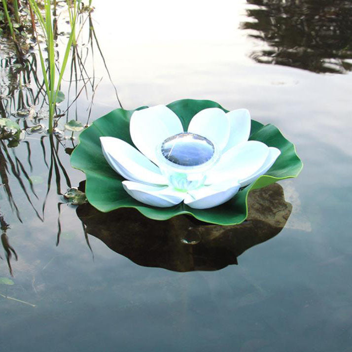 Premium Waterproof Solar LED Floating Lotus Flower Light