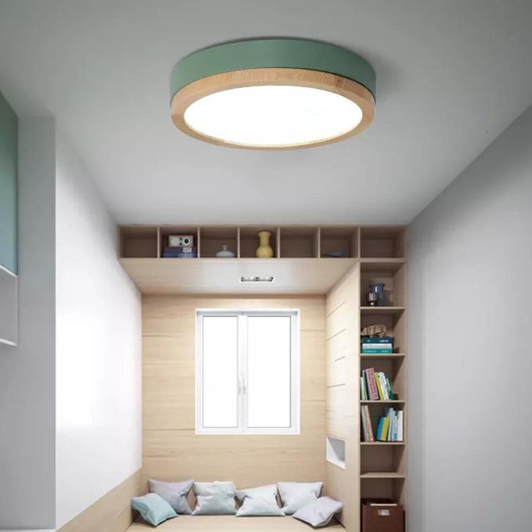 Elegant Round Acrylic LED Flush Mount Ceiling Light