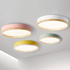 Elegant Round Acrylic LED Flush Mount Ceiling Light