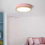 Elegant Round Acrylic LED Flush Mount Ceiling Light