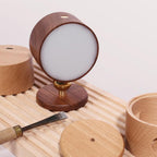 Wooden USB Rechargeable LED Wall Sconce