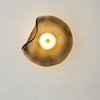 Round Glass LED Wall Sconce
