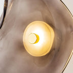 Round Glass LED Wall Sconce