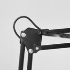 Minimalist Retractable Clip-On Table Lamp - Long Arm Design for Bedroom