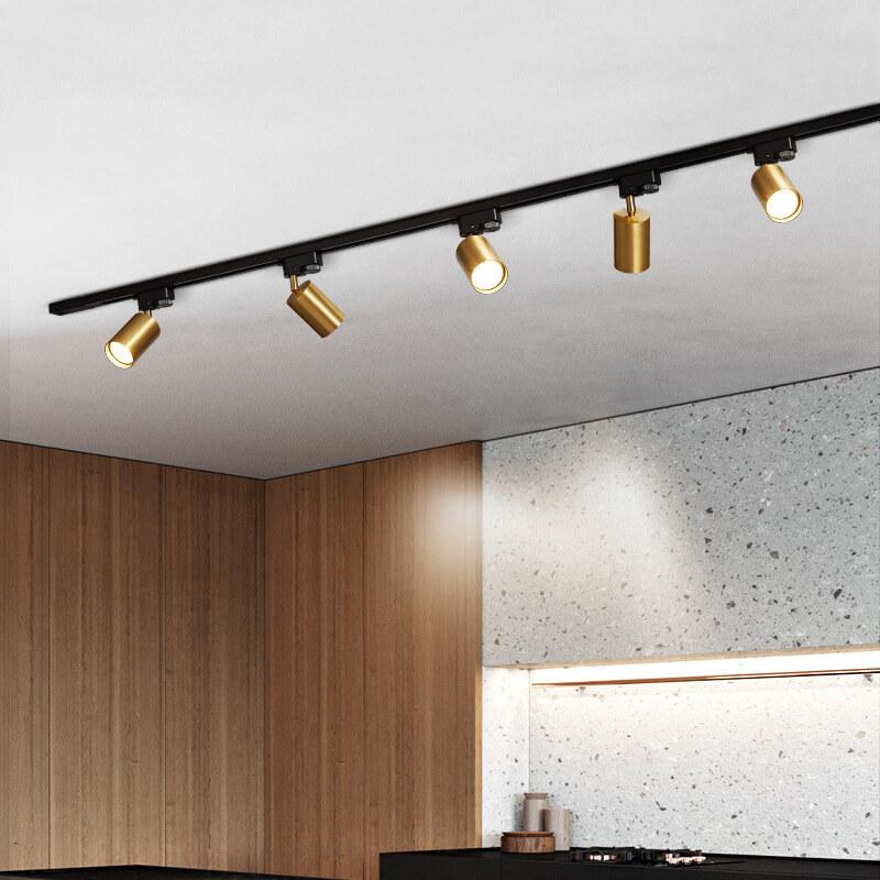 Premium LED Flush Mount Tubular Track Lighting