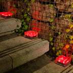 Premium Solar LED Waterproof Glass Garden Ground Light