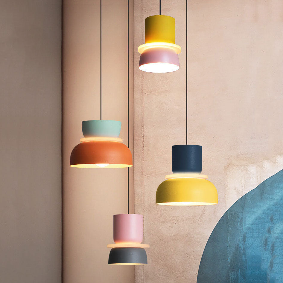 Nordic Colorful LED Pendant Light