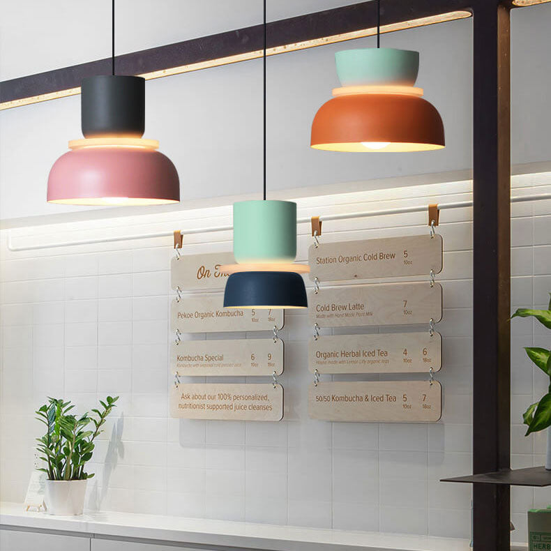 Nordic Colorful LED Pendant Light