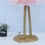 Nordic Goose Feather Flamingo Table Lamp - 1-Light Design for Bedside