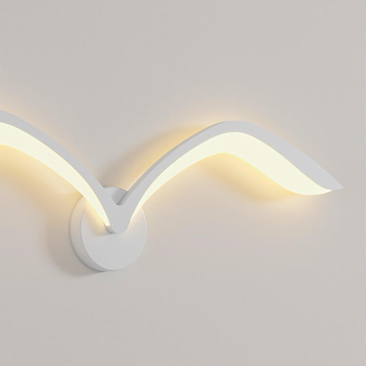Minimalist Seagull Wall Sconce
