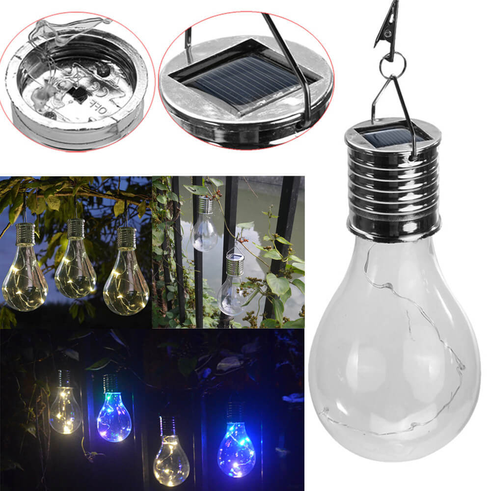 Premium Solar LED Hanging Colorful Outdoor Light
