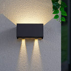 Premium Waterproof Rectangular LED Outdoor Wall Sconce