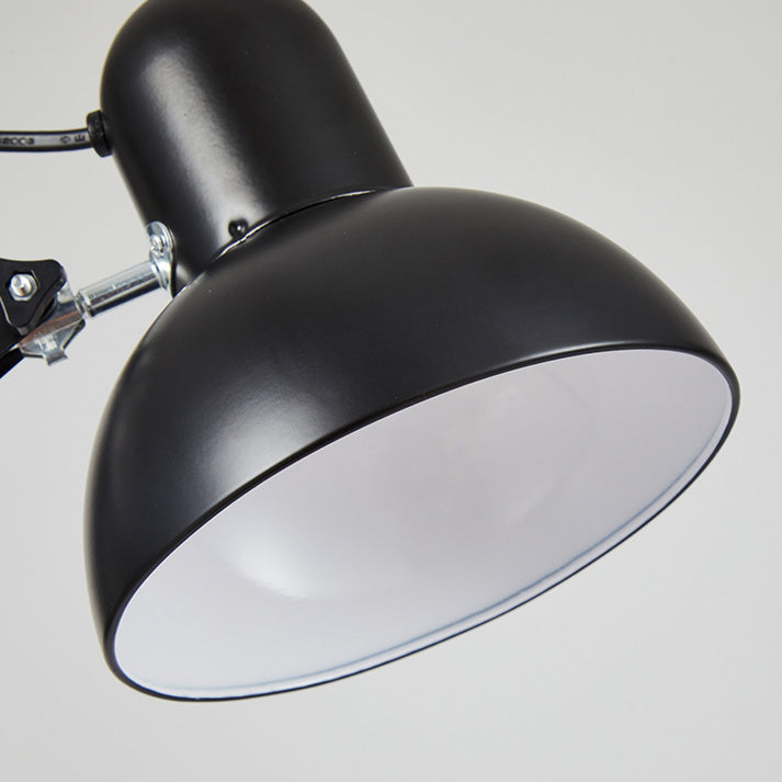 Minimalist Retractable Clip-On Table Lamp - Long Arm Design for Bedroom