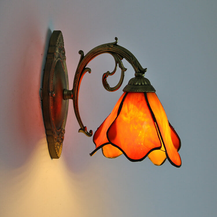 Tiffany Stained Glass Wall Sconce