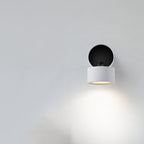 Minimalist Round Rotatable LED Wall Sconce Lamp
