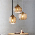 Nordic Wavy Glass Pendant Lamp