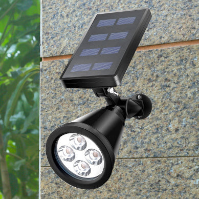 Premium Solar Waterproof LED Conical Spotlight for Outdoor Use