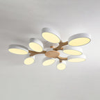 Nordic Wooden Branch LED Flush Mount Ceiling Light