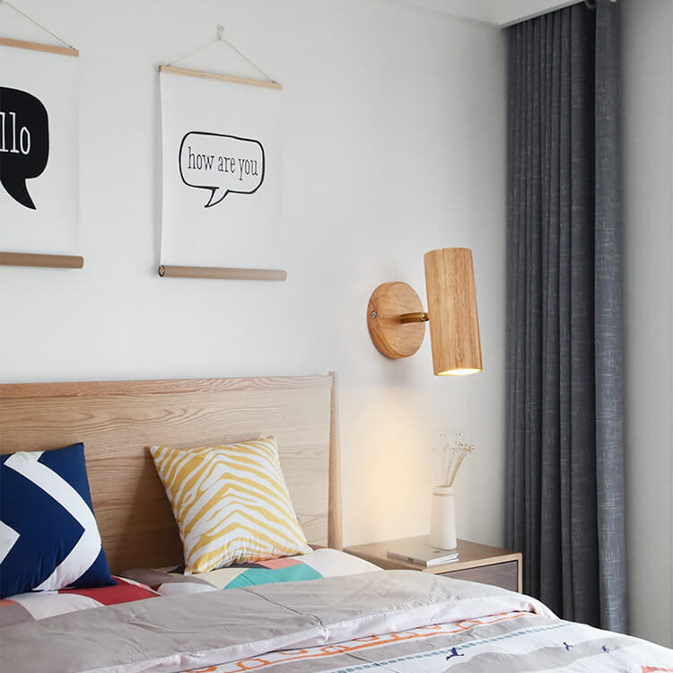 Japanese Minimalist Solid Wood Flush Mount Ceiling Light - Available in 1, 3, or 4 Lights