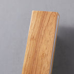 Elegant Solid Wood LED Wall Sconce