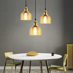 Premium Vintage Lattice Glass 1-Light Pendant