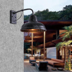 Premium Gooseneck Outdoor Wall Light - 1-Light Industrial