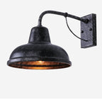 Premium Gooseneck Outdoor Wall Light - 1-Light Industrial