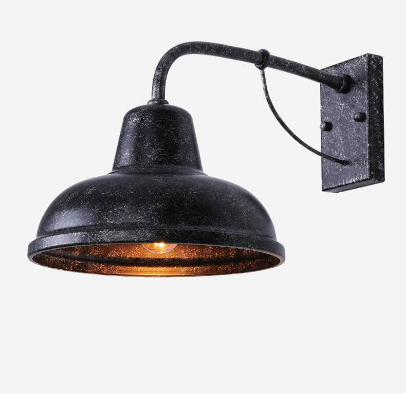 Premium Gooseneck Outdoor Wall Light - 1-Light Industrial
