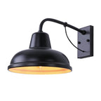 Premium Gooseneck Outdoor Wall Light - 1-Light Industrial