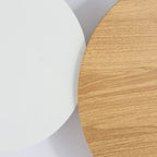 Minimalist Round Iron LED Sconce