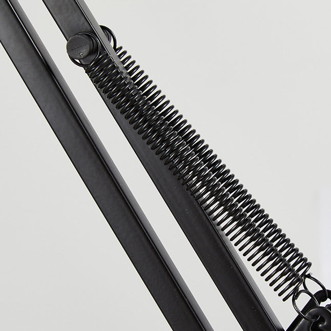 Minimalist Retractable Clip-On Table Lamp - Long Arm Design for Bedroom