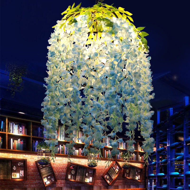 Colorful Globe Flower Chandeliers - Available in 1, 3, or 5 Lights