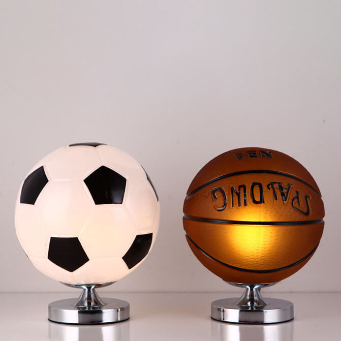 Kids' Sports Ball Table Lamp - 1-Light Design