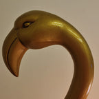 Nordic Goose Feather Flamingo Table Lamp - 1-Light Design for Bedside