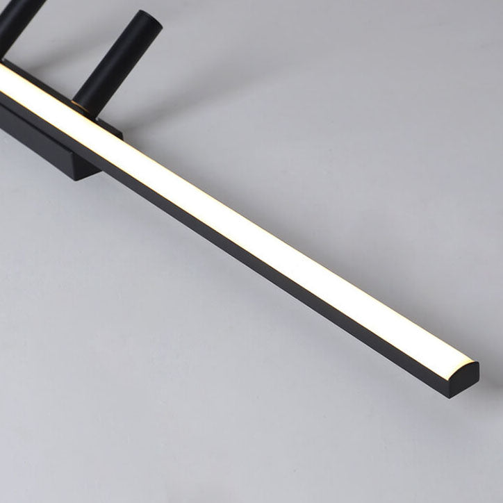 Nordic Minimalist LED Flush Mount Ceiling Light - Acrylic Long Strip Spotlight