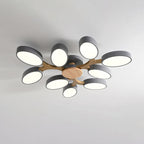 Nordic Wooden Branch LED Flush Mount Ceiling Light