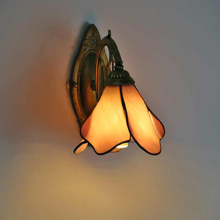Tiffany Stained Glass Wall Sconce
