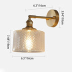 Minimalist Brass Cylinder Wall Sconce