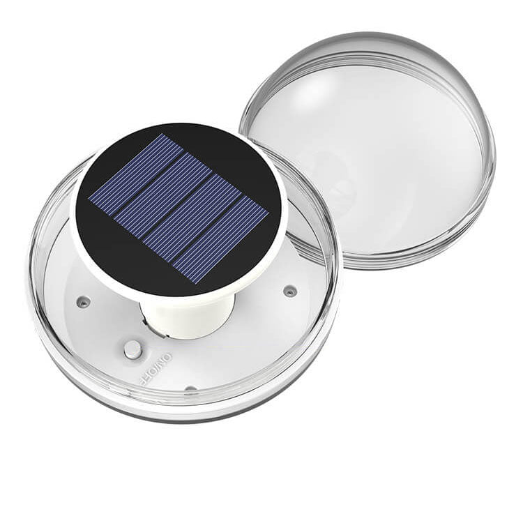 Premium Waterproof Solar LED Round Outdoor Drift Light
