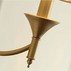 Iron & Fabric Mushroom Wall Sconce