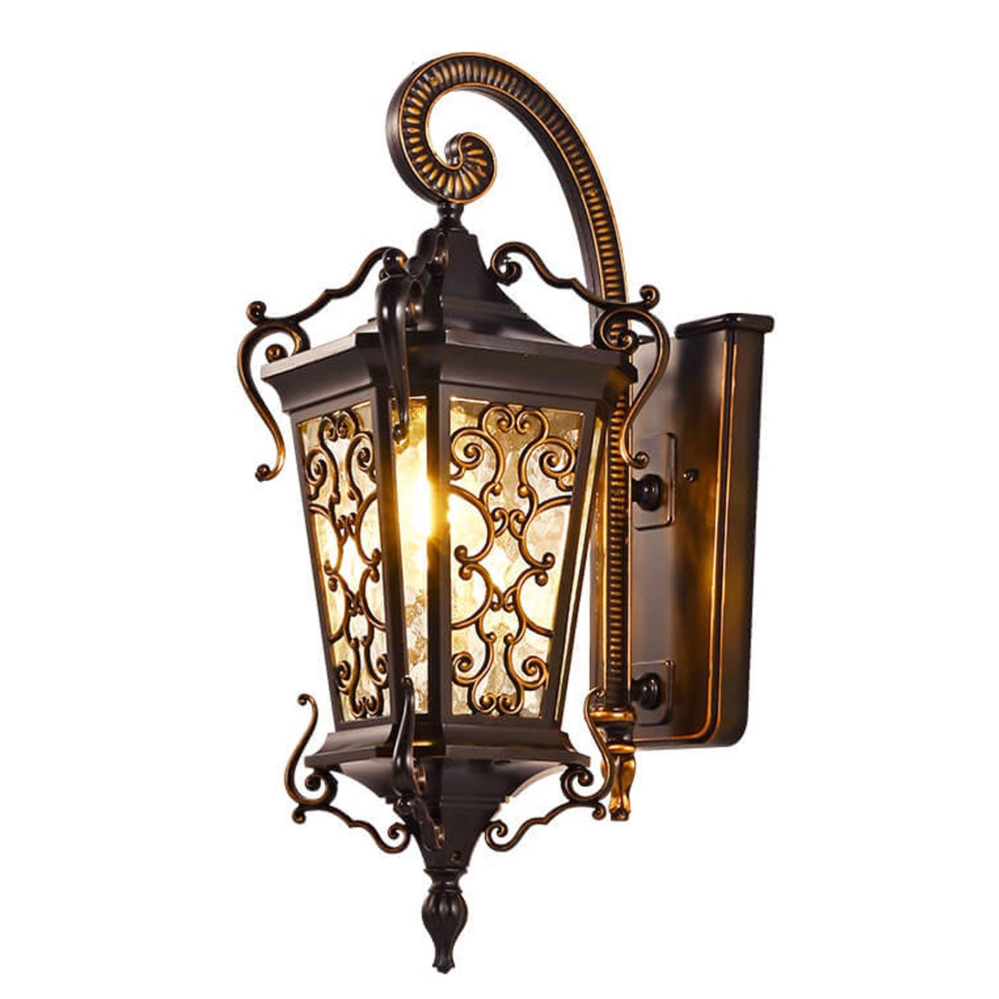 European Palace Outdoor Wall Sconce