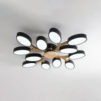 Nordic Wooden Branch LED Flush Mount Ceiling Light