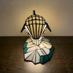 Premium Tiffany Stained Glass Animal Table Lamp - 1-Light Decorative Accent
