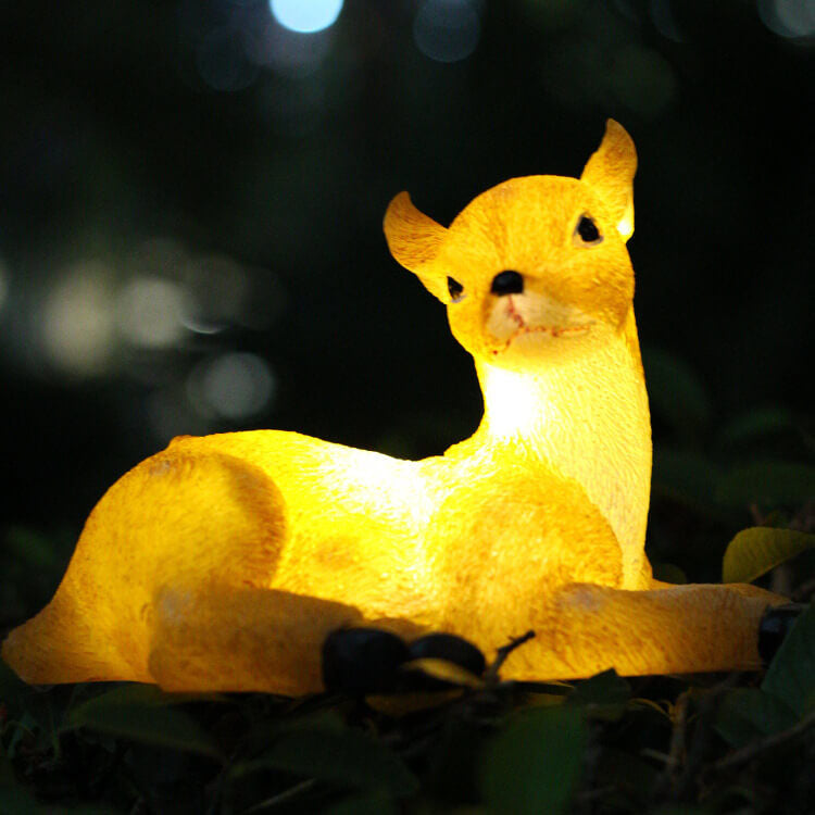 Premium Waterproof LED Animal-Shaped Garden Light - Resin